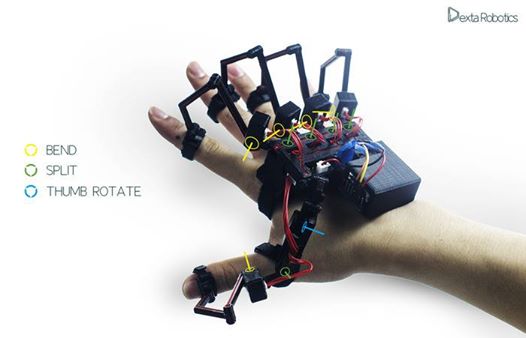 Hand 'exoglove' lets you touch a virtual world
